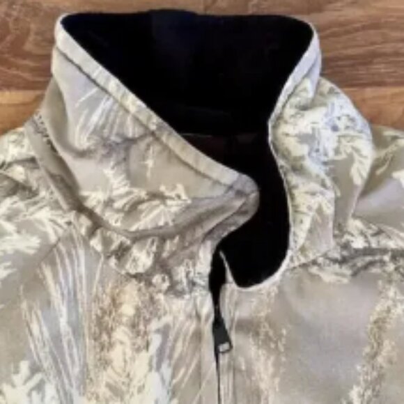 Vintage Ghost Camo Prairie Field Bomber Jacket Quilt Insulated Size XL(?) GUC - Picture 5 of 6